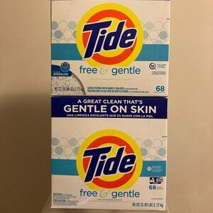 Tide Free & Gentle Powder Laundry Detergent 68 Loads